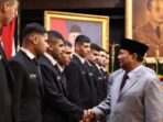 Penerimaan Prabowo Subianto terhadap kedatangan 22 Mahasiswa Palestina di Unhandalam