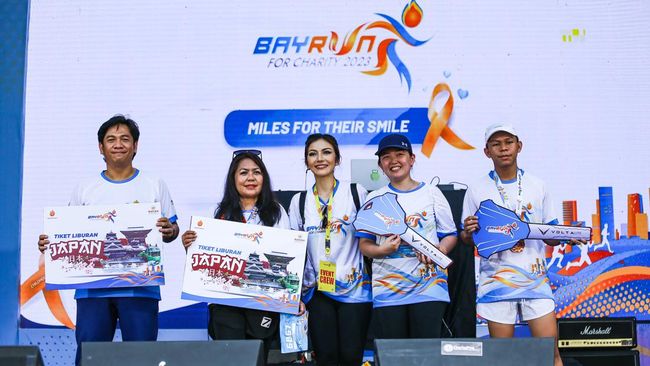 Bayan Gelar Bayrun for Charity 2023: Membantu Penderita Kanker