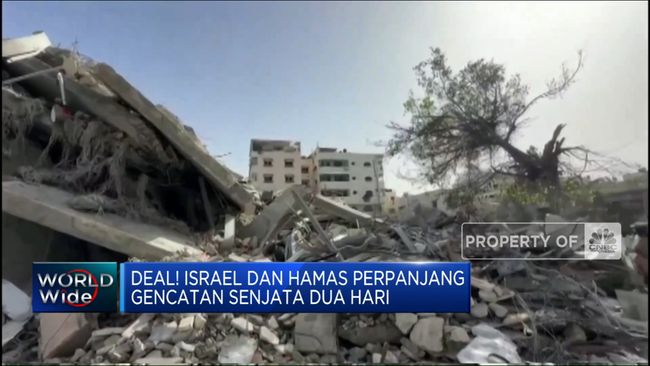 Perpanjangan Gencatan Senjata Israel & Hamas Dua Hari Ditandatangani