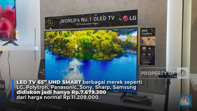 Diskon TV LED Hingga Rp 3 Jutaan Hanya di Transmart