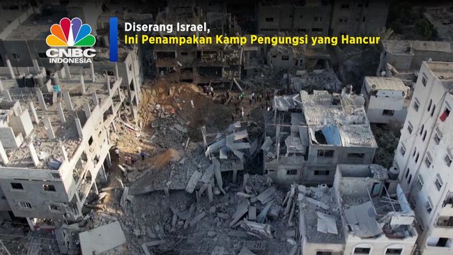 Israel Menghancurkan Kamp Pengungsi Gaza