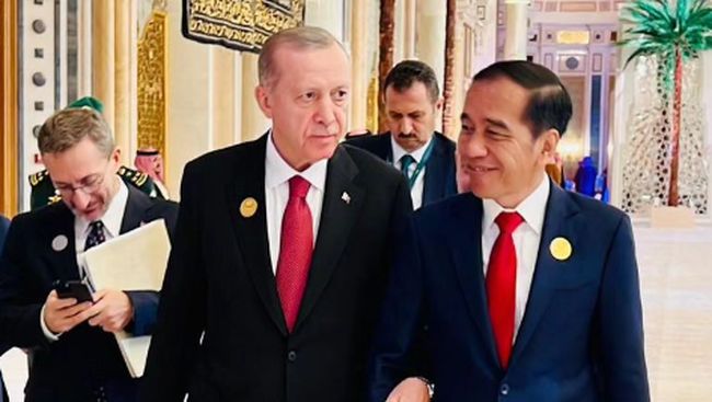 Jokowi dan Erdogan Bersatu untuk Menyelesaikan Konflik di Gaza