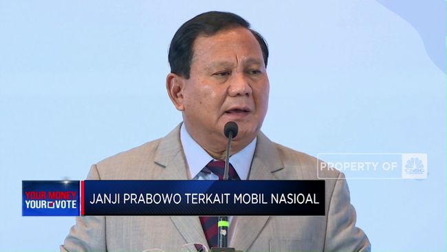 Janji Prabowo Terkait Mobil Nasional