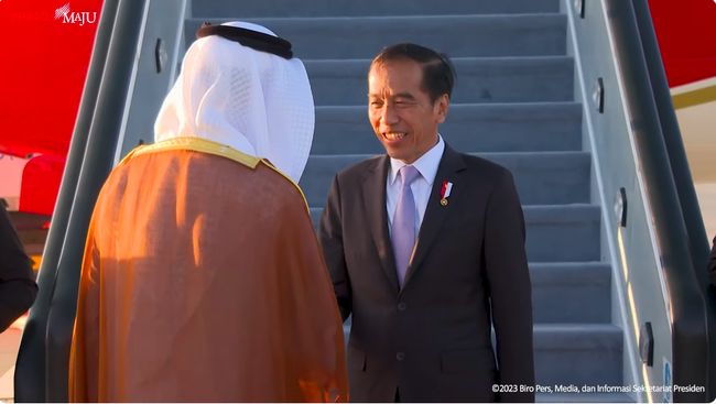 Kedatangan Jokowi ke Dubai untuk Menghadiri World Climate Action Summit