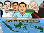 Pecah! Inilah Kampanye Hari Pertama Anies, Prabowo & Ganjar