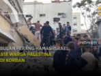 Israel Menyerang Palestina, 10.818 Penduduk Palestina Tewas dalam Sebulan