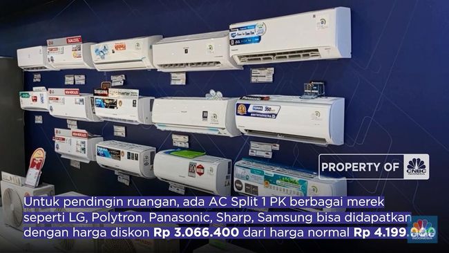 Ayo Cepat! AC Split 1 PK Dengan Potongan Harga 1 Juta Rupiah Ditambah Bonus