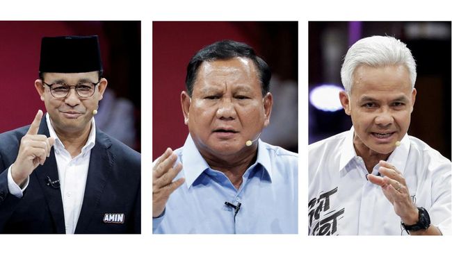 Hasil survei terbaru menunjukkan popularitas Anies-Prabowo-Ganjar dalam Pilpres