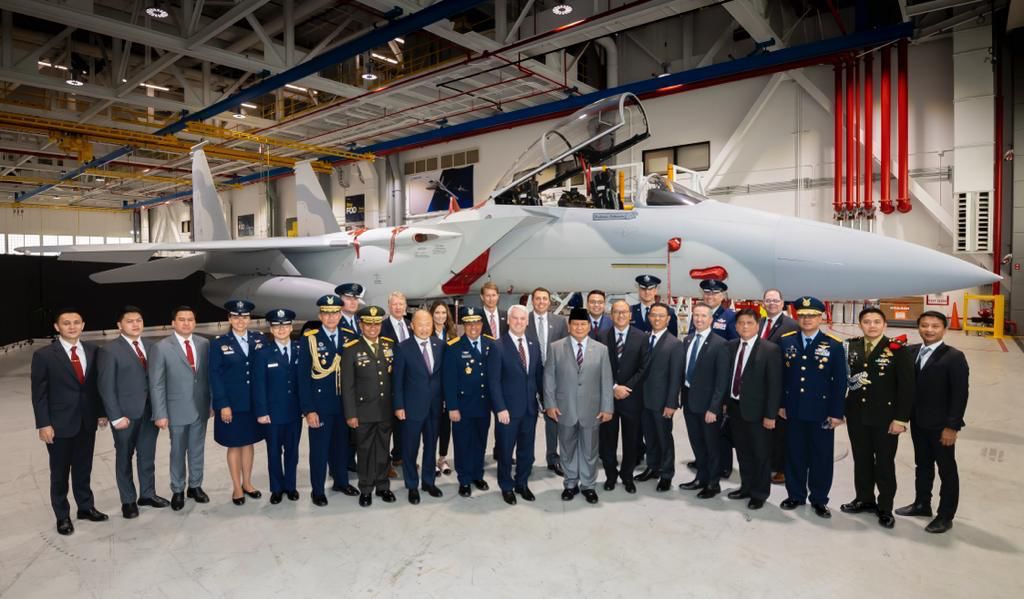 Menhan Prabowo Akui Pembelian 24 Pesawat Tempur F-15EX Baru Dari AS untuk Memperkuat TNI