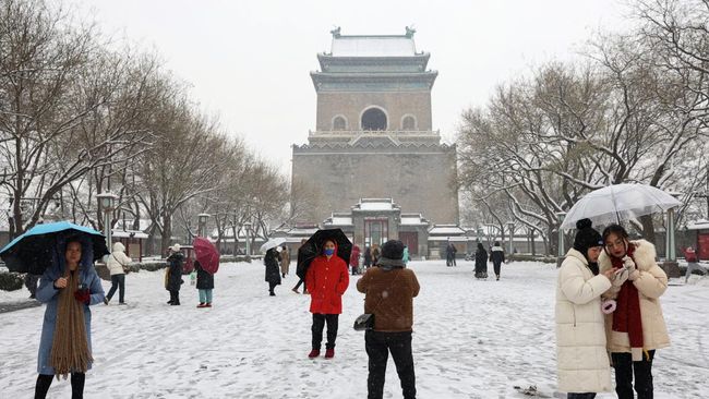 Beijing, Ibu Kota China, Catat Rekor Suhu Terdingin yang Pecahkan Rekor