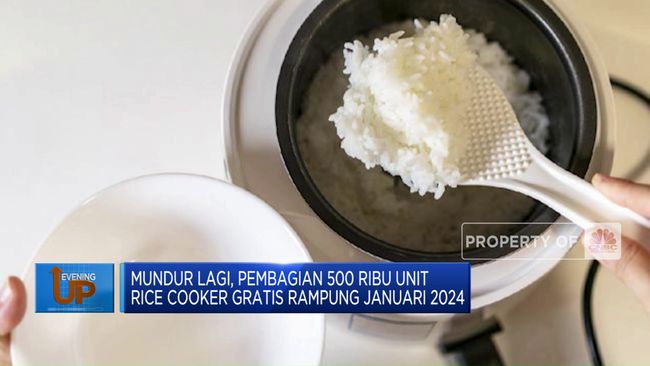 Pembagian 500 Ribu Rice Cooker Gratis Selesai pada Januari 2024