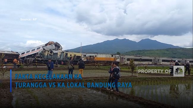 Fakta Peristiwa Tabrakan KA Turangga dan KA Lokal Bandung Raya