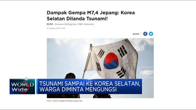 Korea Selatan & Rusia dihantui Tsunami setelah Gempa Jepang