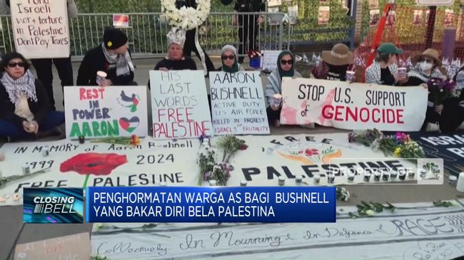 Hormat Rakyat Amerika pada Bushnell untuk Kemanusiaan Palestina