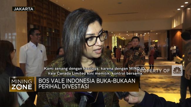 Bos Vale Indonesia Mengungkap Informasi Mengenai Proses Divestasi