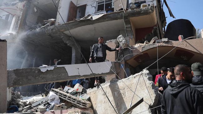 Rafah Dibombardir Israel, Banyak Korban Jiwa Tewas