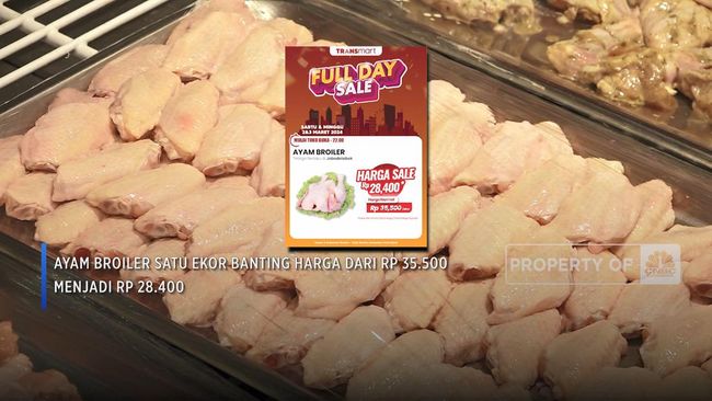 Buruan! Jangan Lewatkan Kesempatan mendapatkan Ayam Broiler dengan Harga Terjangkau di Transmart