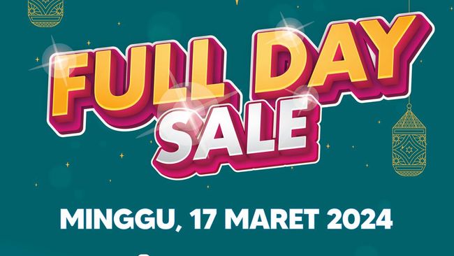 Transmart Full Day Sale Besok: Serbu Belanja Stok Puasa, Dapatkan Diskon 50%+20%