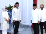 Prabowo Subianto Embarks on Eid Visits, Meeting with Key Figures Including President Jokowi and Others