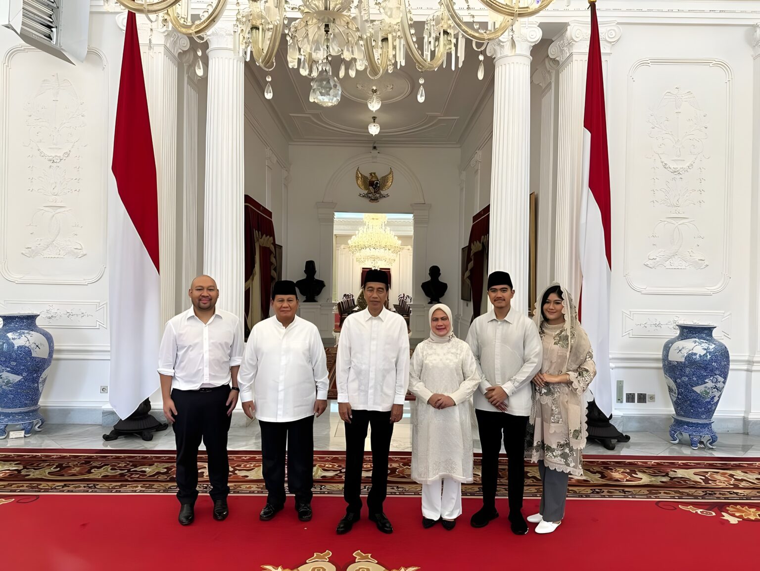 Hari Kedua Lebaran, Prabowo Subianto Keliling Kunjungi Kerabat dari Jokowi, ARB, Dasco, Zulhas hingga Airlangga