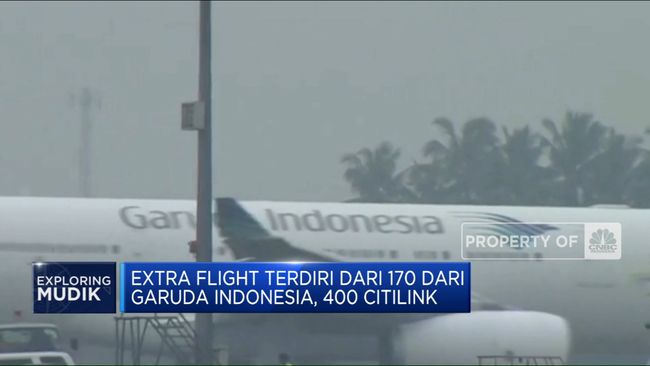 Garuda Indonesia Meminta Persetujuan 570 Penerbangan Tambahan untuk Musim Mudik Lebaran 2024