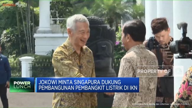 Kunjungan Jokowi-PM Singapura di Istana Bogor ‘Kopdar’