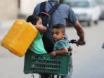 Pilu! Pengungsi Gaza Tersesat setelah Meninggalkan Rafah, Tak Tahu Arah Tujuan