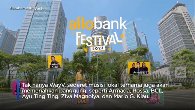 Inilah Daftar Musisi di Allo Bank Festival 2024 Hari Kedua