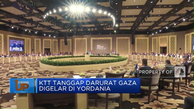 KTT Tanggap Darurat Gaza Berlangsung di Yordania