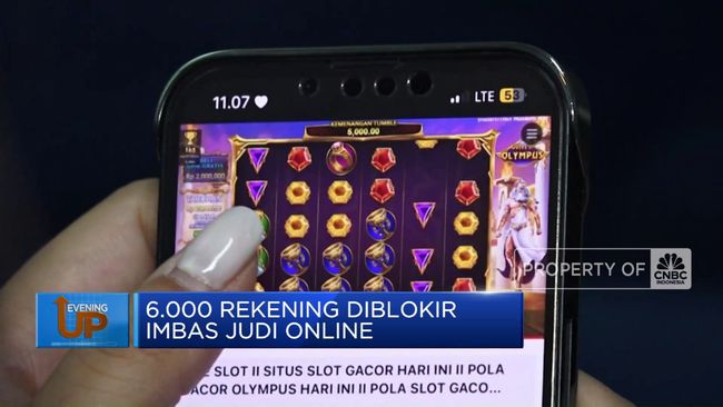 6.000 Rekening Terganggu Akibat Perjudian Online