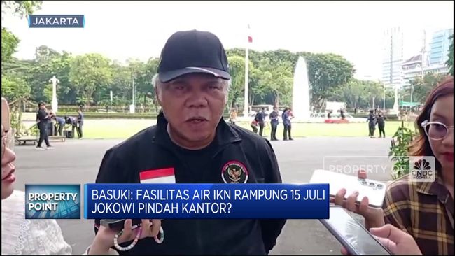 Pindah Kantor Jokowi ke Fasilitas Air IKN Rampung pada 15 Juli