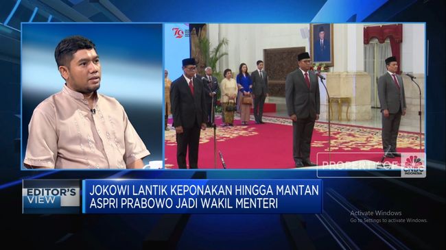 Mengapa Jokowi Melantik Keponakan dan Mantan Aspri Prabowo Menjadi Wamen?