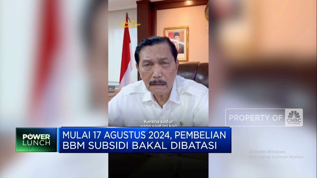 Pembelian BBM Subsidi Mulai 17 Agustus 2024 Akan Dibatasi.