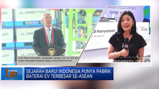 Sejarah Baru: Indonesia Memiliki Pabrik Baterai EV Terbesar di Asean