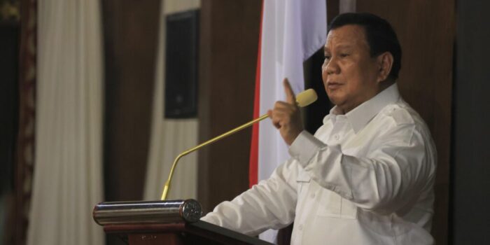 Prabowo Subianto: I Want to Die Upholding Truth, Defending the People