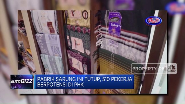 510 Pekerja Berpotensi di PHK karena Pabrik Sarung Tutup