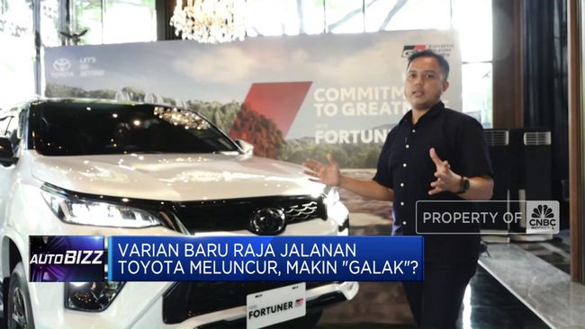 Toyota Fortuner Meluncur dengan Penampilan Baru yang Resmi