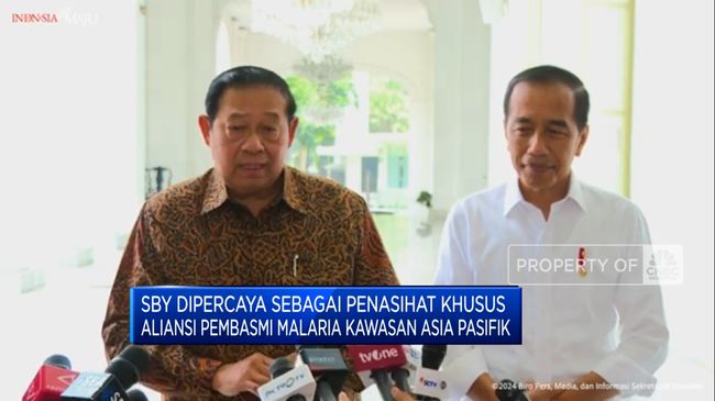 SBY Melapor ke Jokowi Sebagai Penasihat Aliansi Pembasmi Malaria