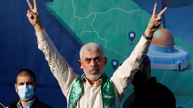 Yahya Sinwar, Pemimpin Hamas yang Dikenal sebagai ‘Jagal dari Khan Younis’