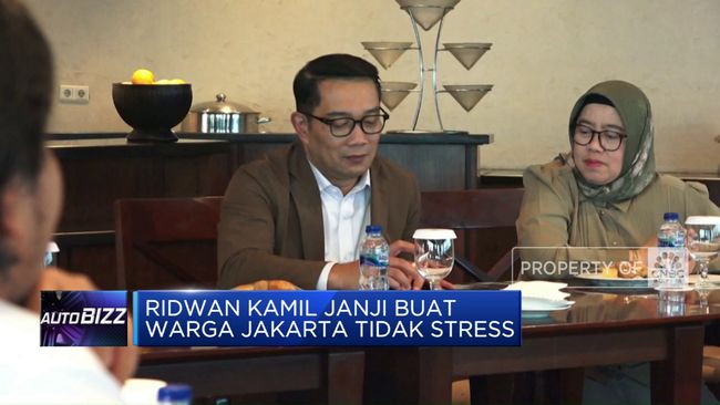 Ridwan Kamil Berjanji Akan Mencegah Warga Jakarta Mengalami Stres