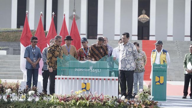 Jokowi Meresmikan Istana Negara IKN Karya WIKA KSO